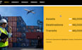 design squarespace logistics website trucking dispatch website freight website