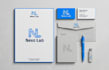 design a premium geometric logo for your tech startup