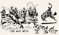 draw vintage american western for tshirt design or logo