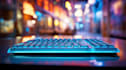 design rgb mechanical keyboard pcb with lighting effects