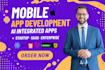 do ai mobile app development flutter react native app developer taxi booking app