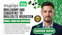 migrate mailchimp to mailerlite convertkit to mailerlite migration fix