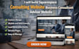 build squarespace consulting website business consultant advisor website