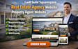 build squarespace real estate agency website property agent website