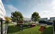 model condo building complex,gated community design, real estate property render