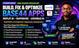 base 44 webapp, base 44 expert, fix base 44 bugs, deploy base 44 app, stripe