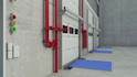 3d logistics animation warehouse supply chain and production flow simulation