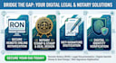 provide remote online notarization, notary stamp , and digitize legal documents