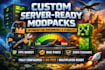 create custom server ready modpacks optimized for performance and stability