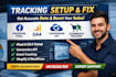 setup facebook pixel, ga4, conversion API and ecommerce tracking