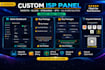 build custom isp panel with mikrotik and streaming