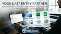 do fastest data entry copy paste and web research