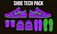 professional shoe tech pack footwear sneaker design technical drawing flat
