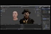 3d model,rig avatar, ar VR livestream,animaze,threejs,webgl, arkit 52 blendshape