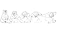create hand drawn 2d animation in pencil sketch style