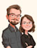 make cartoons caricature couple