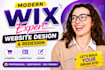 build wix website design, modern wix redesign, wix development, wix velo studio
