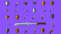 do custom 8bit 16bit pixel game assets sprites tilesets UI icons objects items