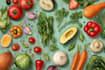 make a food pop art illustration