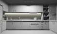 do interior design, kitchen design, 3d remodeling and rendering kitchen interior