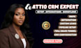 set up, automate attio CRM sequence workflow automation, project management