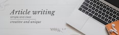 write simple and engaging articles, blog writing and SEO writing