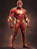 custom superhero comic character illustration