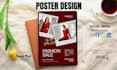 create engaging poster in canva
