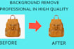 remove background from images and make transparent png