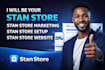 be your  stan store stan store marketing stan store setup stan store website