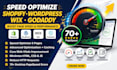 fix slow shopify wordpress wix godaddy speed optimization website page speed up