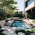 do backyard landscape design, frontyard, pool, patio, garden