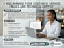 provide call, email and chat support