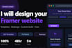 design edit fix your framer website framer templates framer redesign website VA