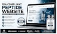 build fda compliant peptide website research peptide store nutraceutical website