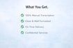 transcribe audio and video