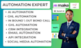 fix make com, made com, setup make com automation, make automation, make expert
