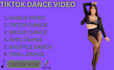 do viral tiktok dance, challenge dance, video dance group ,