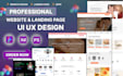 do figma website design, website ui ux design, ui ux design