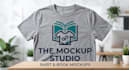 create you shirts and books mockups