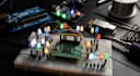 design microcontroller boards and modify raspberry pi pico with led lighting