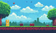 create pixel art tileset sprite sheet video game pixel background rpg tileset
