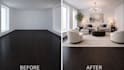 do virtual staging and 3d interior design rendering for real estate airbnb