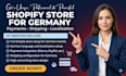 build german shopify store with payment, shipping, and localization