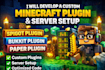 do minecraft plugin, minecraft server, mod minecraft, hytale, modpack, skin