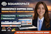 create squarespace  shipping email tracking process updates order email notifica