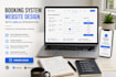 do booking system website design with amelia integration