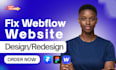 fix webflow website bug design webflow cms webflow memberstack webflow ecommerce