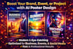 design eye catching ai posters and ai generated posts