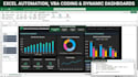 create excel spreadsheets, dashboards, formulas, and automation